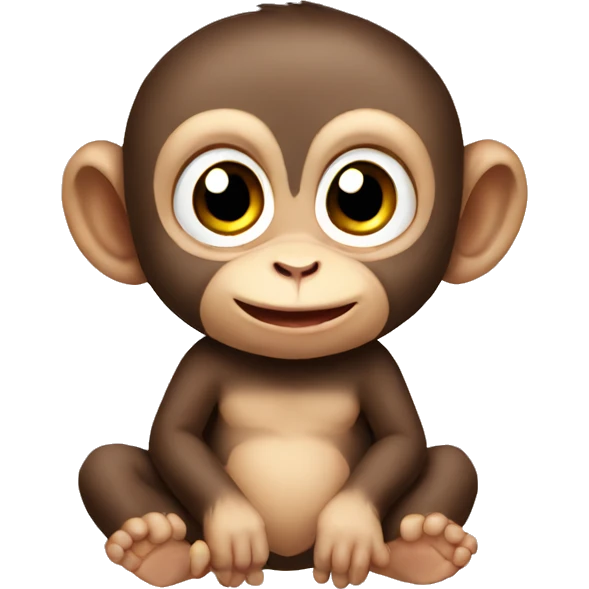 baby monkey emoji