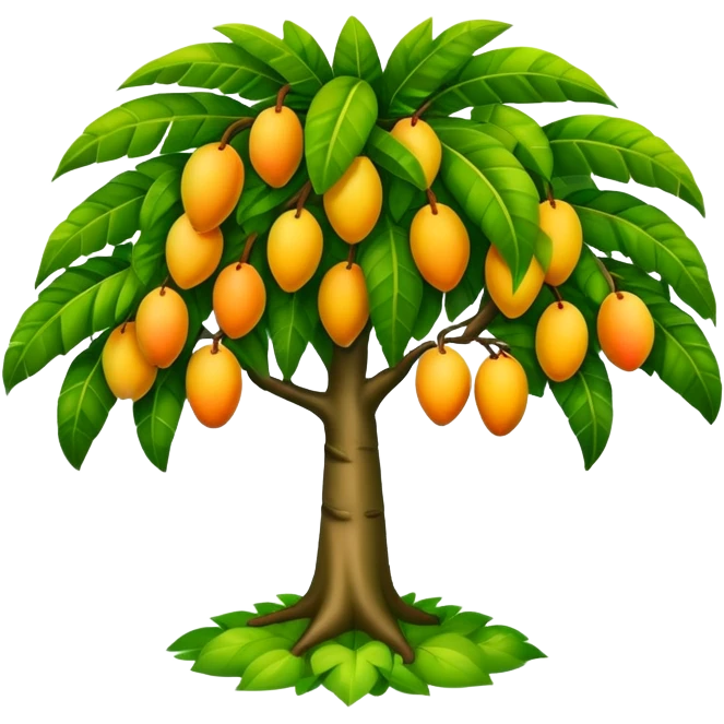 Mango tree emoji