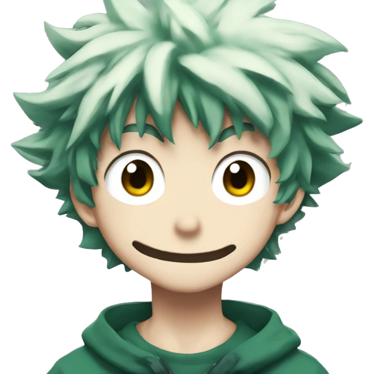 Izuku Midoriya from my hero academia  emoji