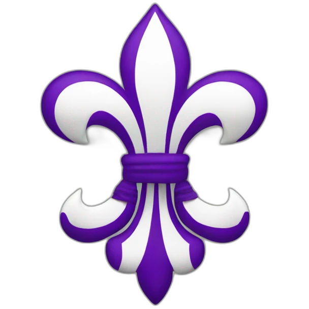 Drapeau fleur de lys emoji