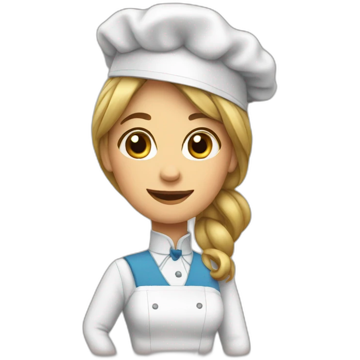 Waitress emoji
