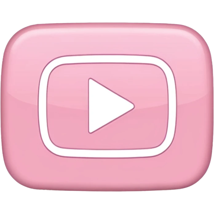 Pink pastel YouTube  emoji