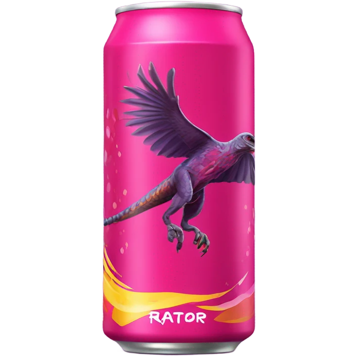 Rasperry raptor Energy Drink  emoji