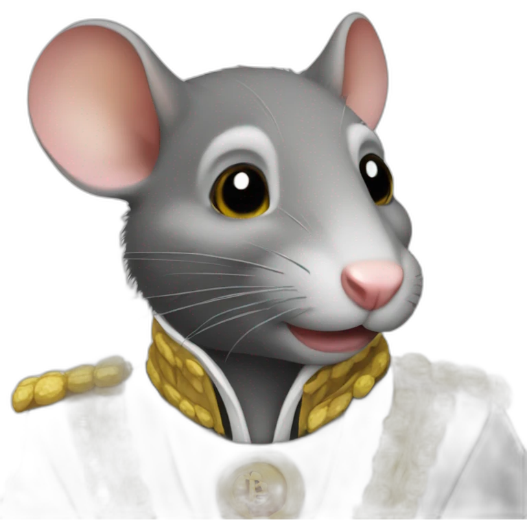 Un rat riche emoji