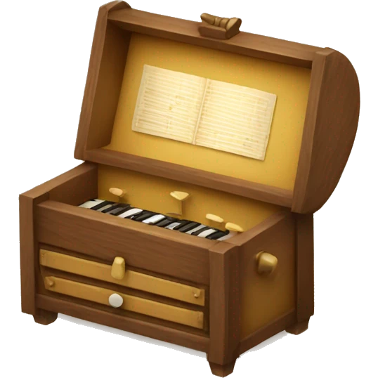 simple music box emoji