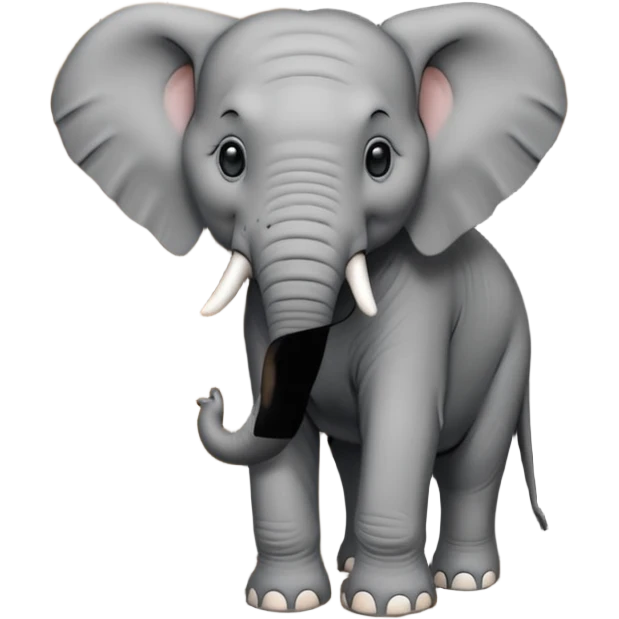 elephant and  adoor emoji