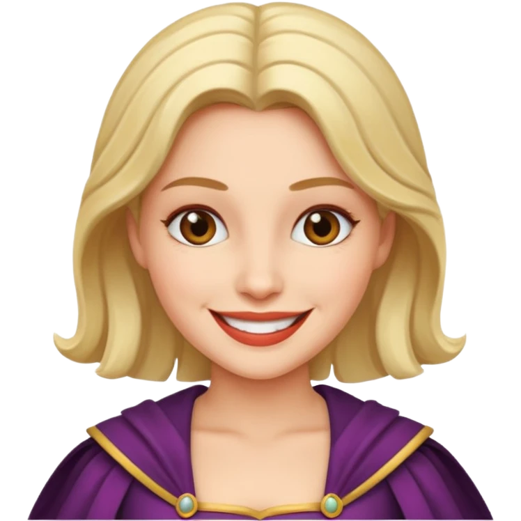 female actor in costume emoji