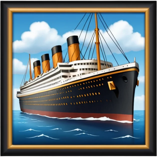 Titanic  emoji