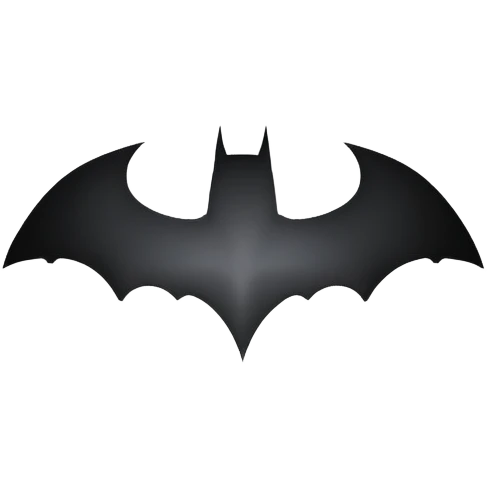 Batman logo emoji