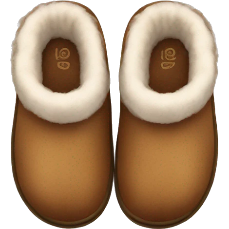 UGG slippers  emoji