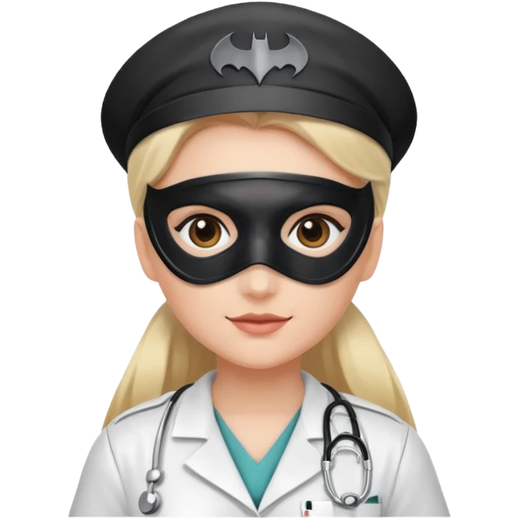 nurse batman emoji