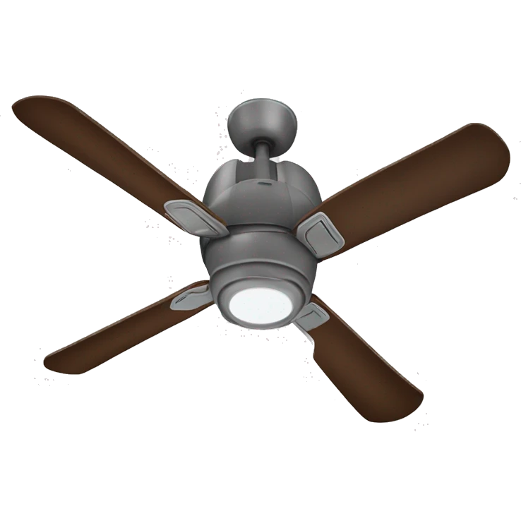Ceiling fan 5 bladed emoji