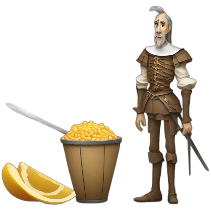 Starving Don quijote emoji