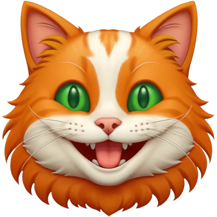 cat laughing out loud emoji