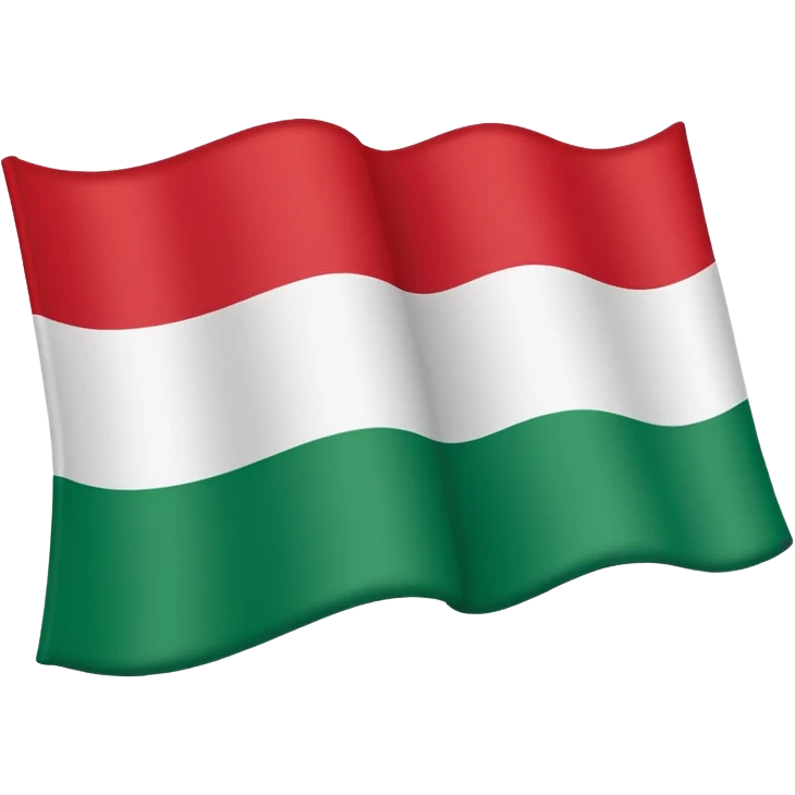 Italy flag with a waving effect emoji