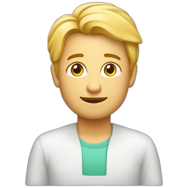 Écran de Mac montrant un graphique  emoji