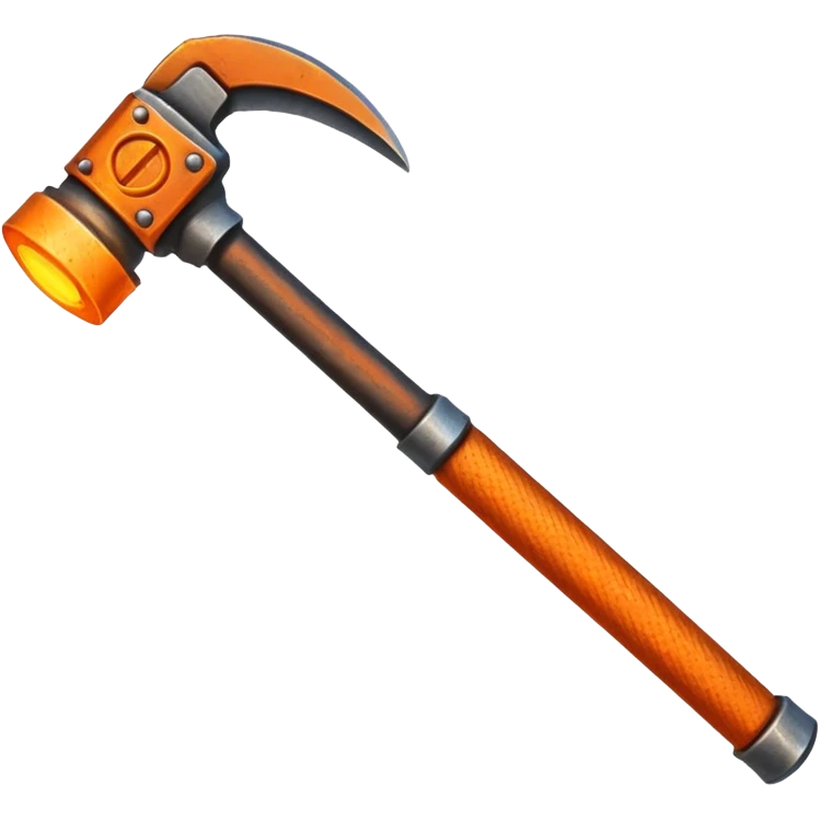 hot metal rod, iron, blacksmith emoji