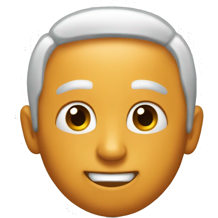 Pomarańczowe emotki  emoji