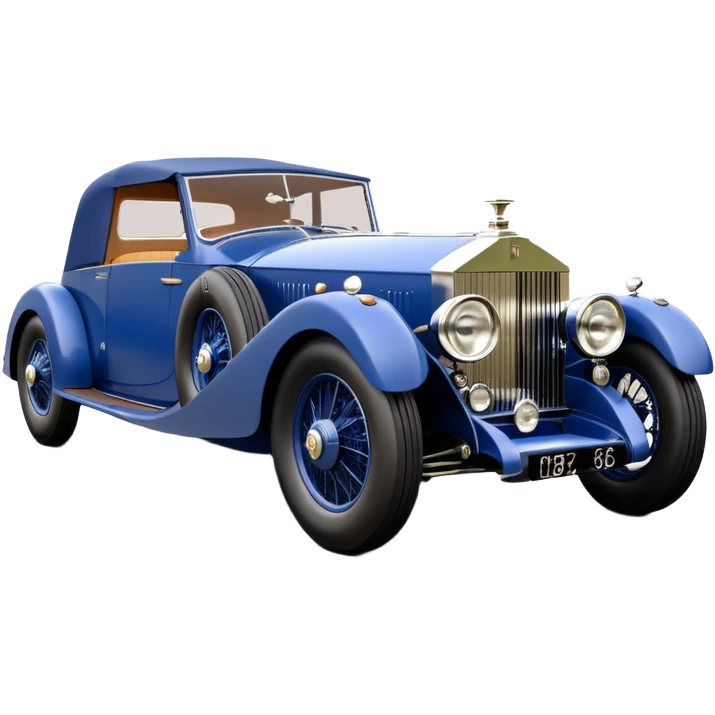  1936 luxury racing Rolls Royce lowered powerful 4 cylinder engined racing car featuring advanced rugged 4 wheel independent suspension, power steering, disc brakes and small leather covered steering wheel  emoji