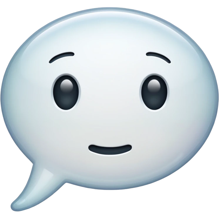 comment bubble emoji