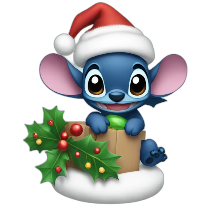 stich christmas emoji