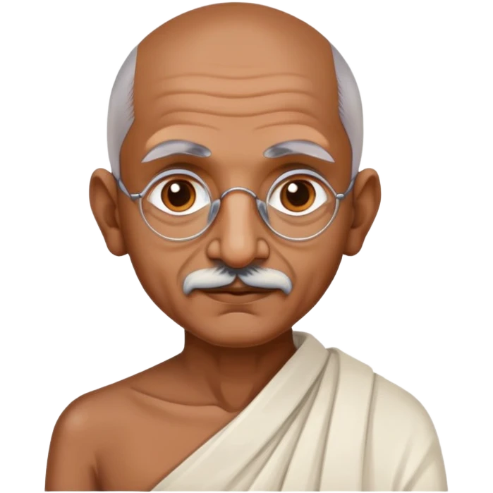 Ghandi emoji