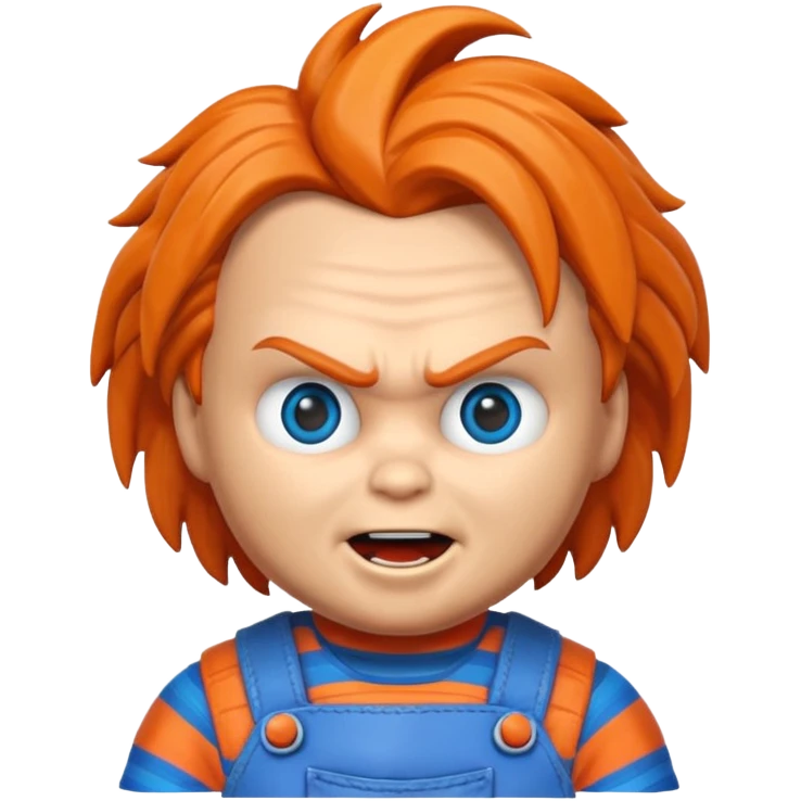 Un emojin de chuky emoji