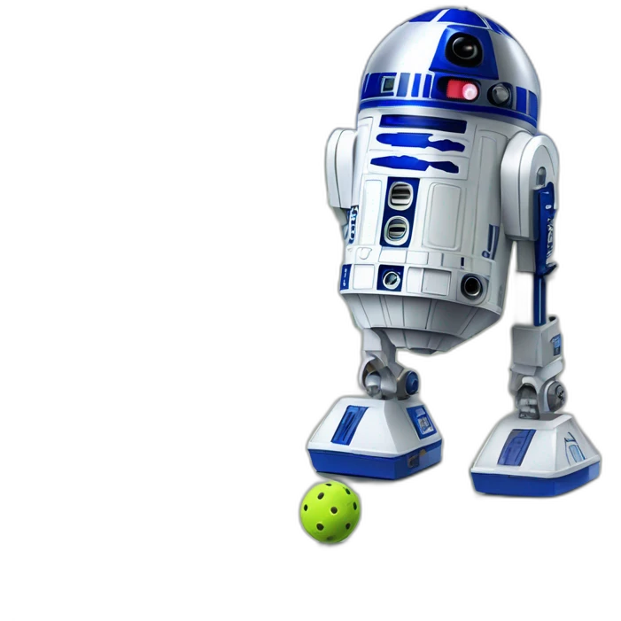 pickleball r2 d2 emoji