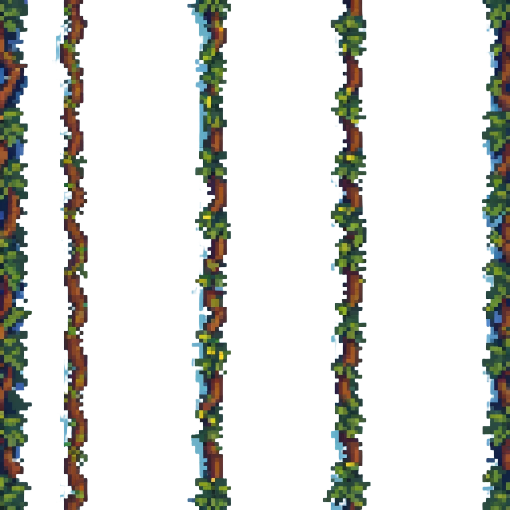 jungle vines wrapped around tree emoji