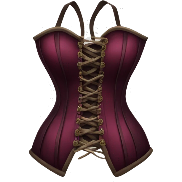Wine corset emoji