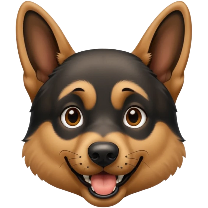 German shepherd bark emoji