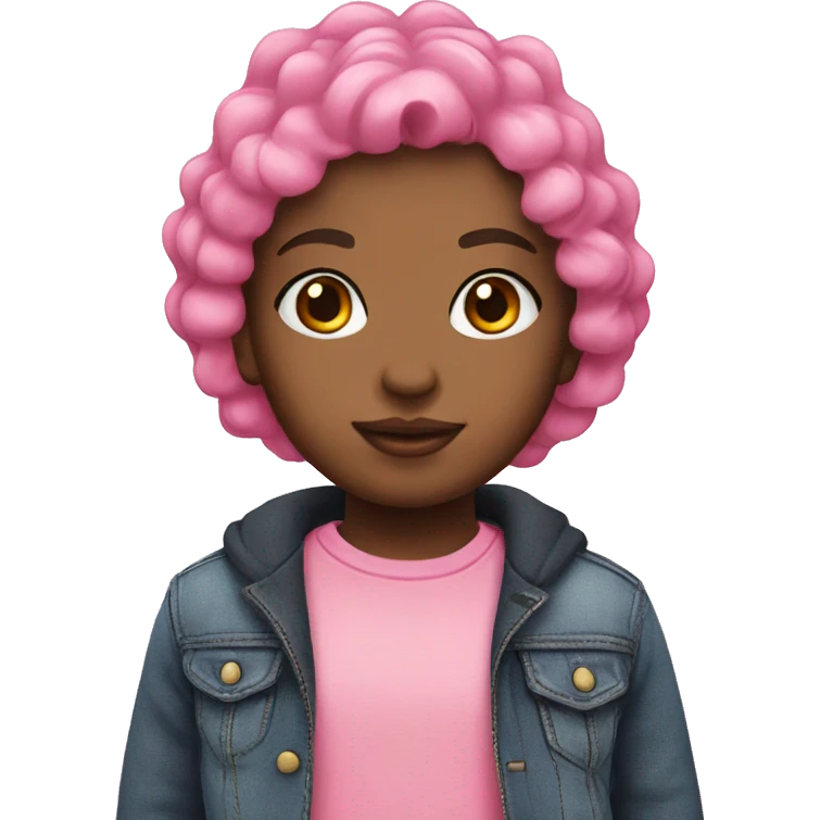 Doll pink emoji