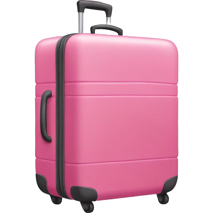 pink luggage  emoji
