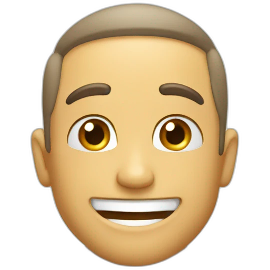 good morning happy face emoji