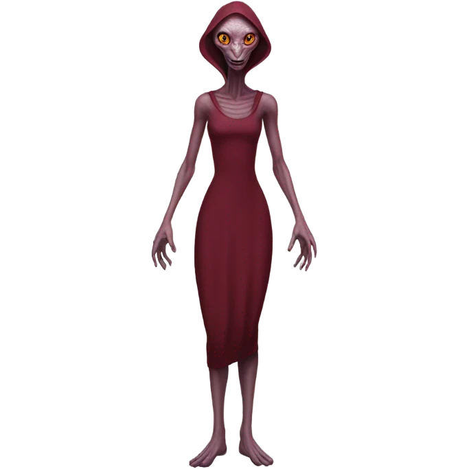 https://www.emojis.com/emoji/a-reptilian-alien-woman-full-body-oOQlHa1euHi IN https://www.emojis.com/emoji/burgundy-dress-XYRsVlm8DBl emoji