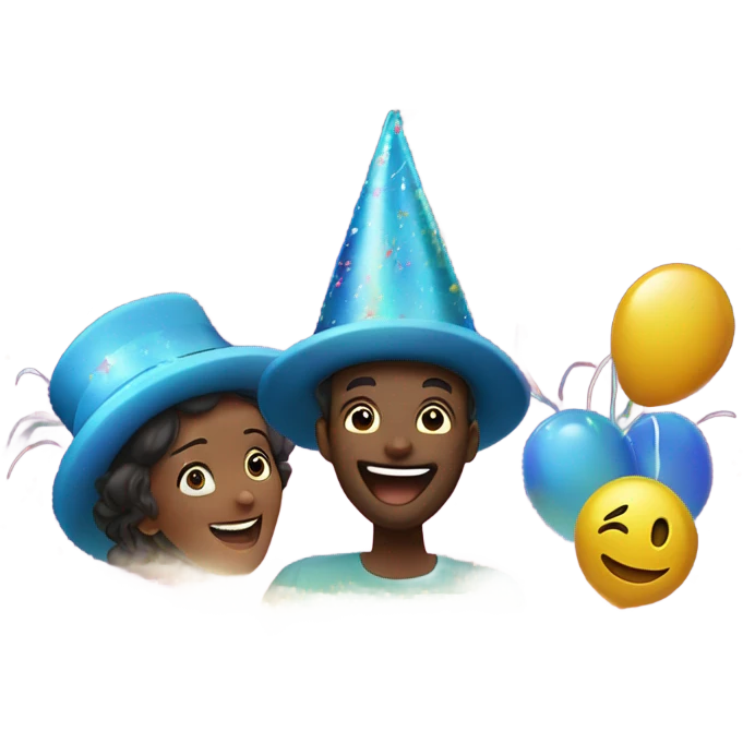 happy new year emoji