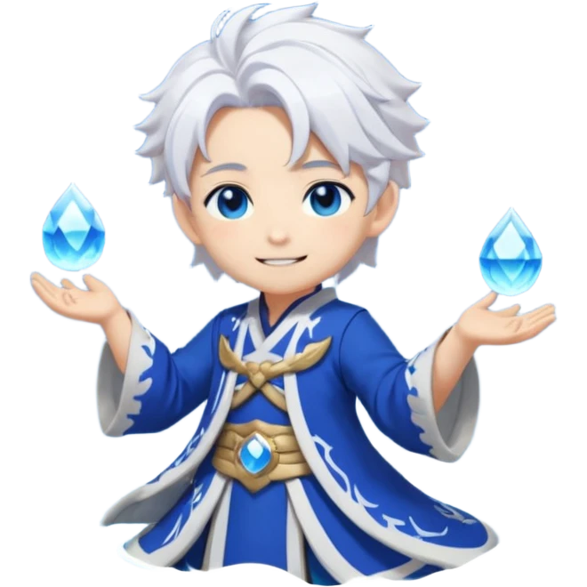 Paimon (from Genshin Impact) (full body) emoji