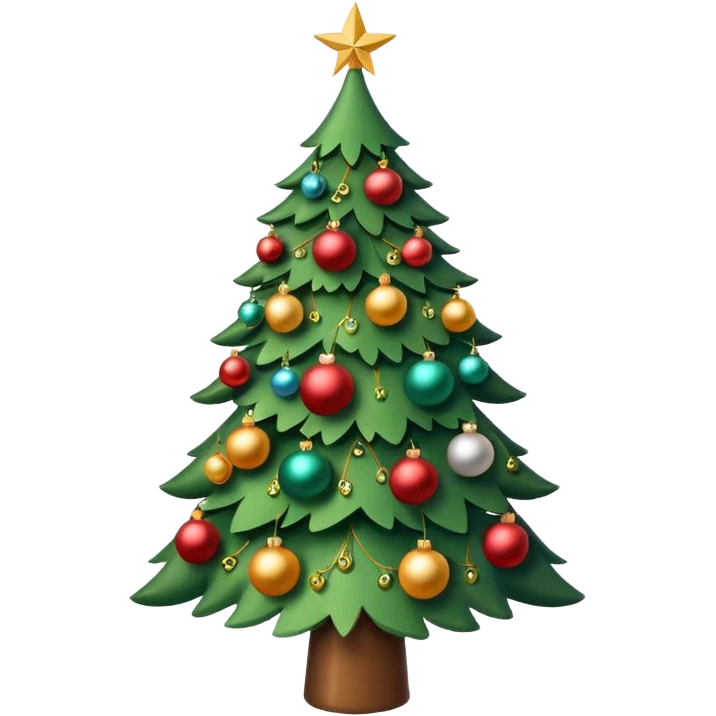 Christmas tree emoji