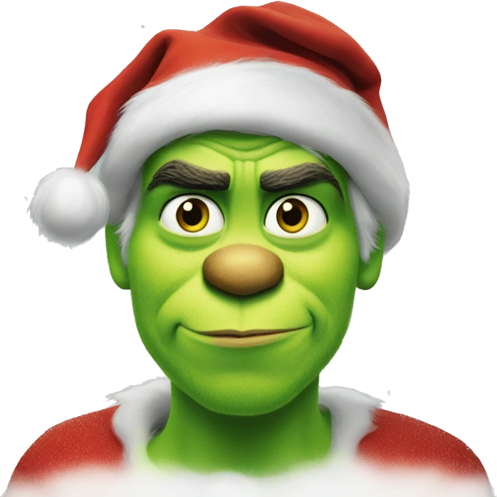 henry cavill as grinch emoji