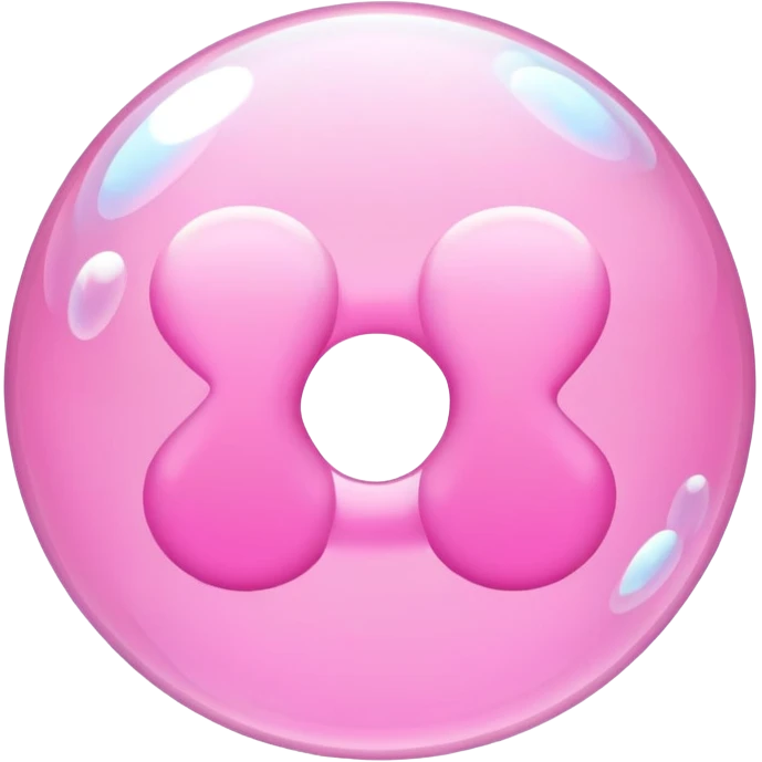 Spell the word Drew in the color pink emoji