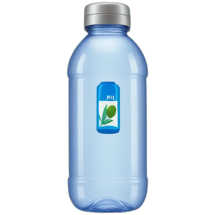 fiji water bottle emoji