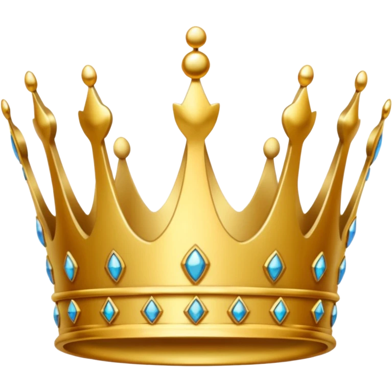 Solo la corona delicata emoji