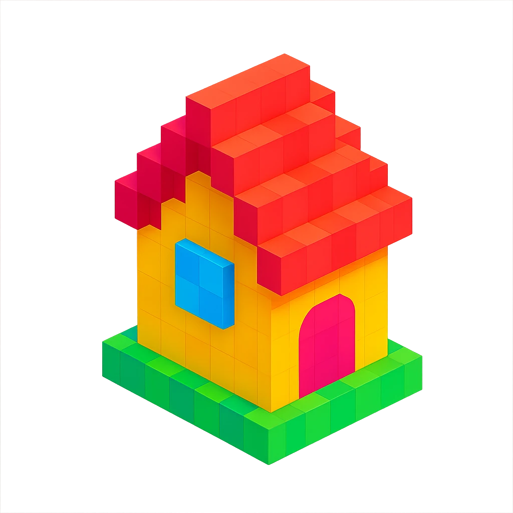 simple house emoji