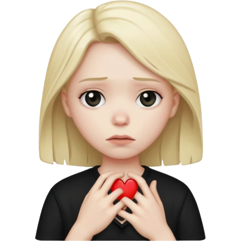  heart broken with ring emoji