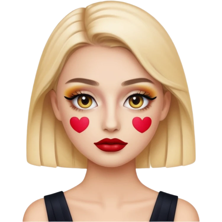Emoji makeup Dior emoji