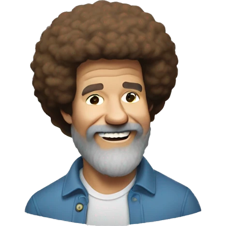 Bob Ross emoji