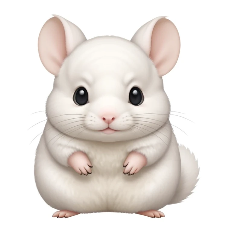 Albino Chinchilla  emoji