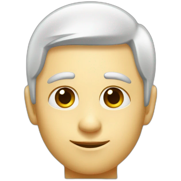 lettre L with in index and thumb on the forehead emoji
