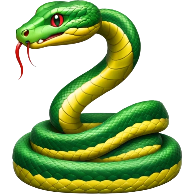 snake crawling  emoji