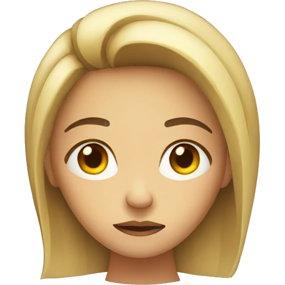  sad woman face emoji